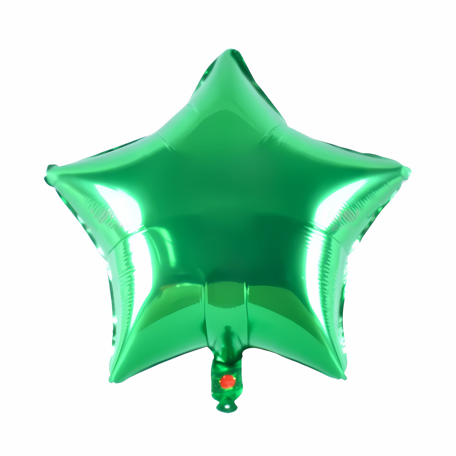 Globo de Papel de Aluminio de Estrella de Cinco Puntas de 18 Pulgadas, Color Liso, Decoración para Fiestas de Cumpleaños, Bodas, Eventos, Celebraciones