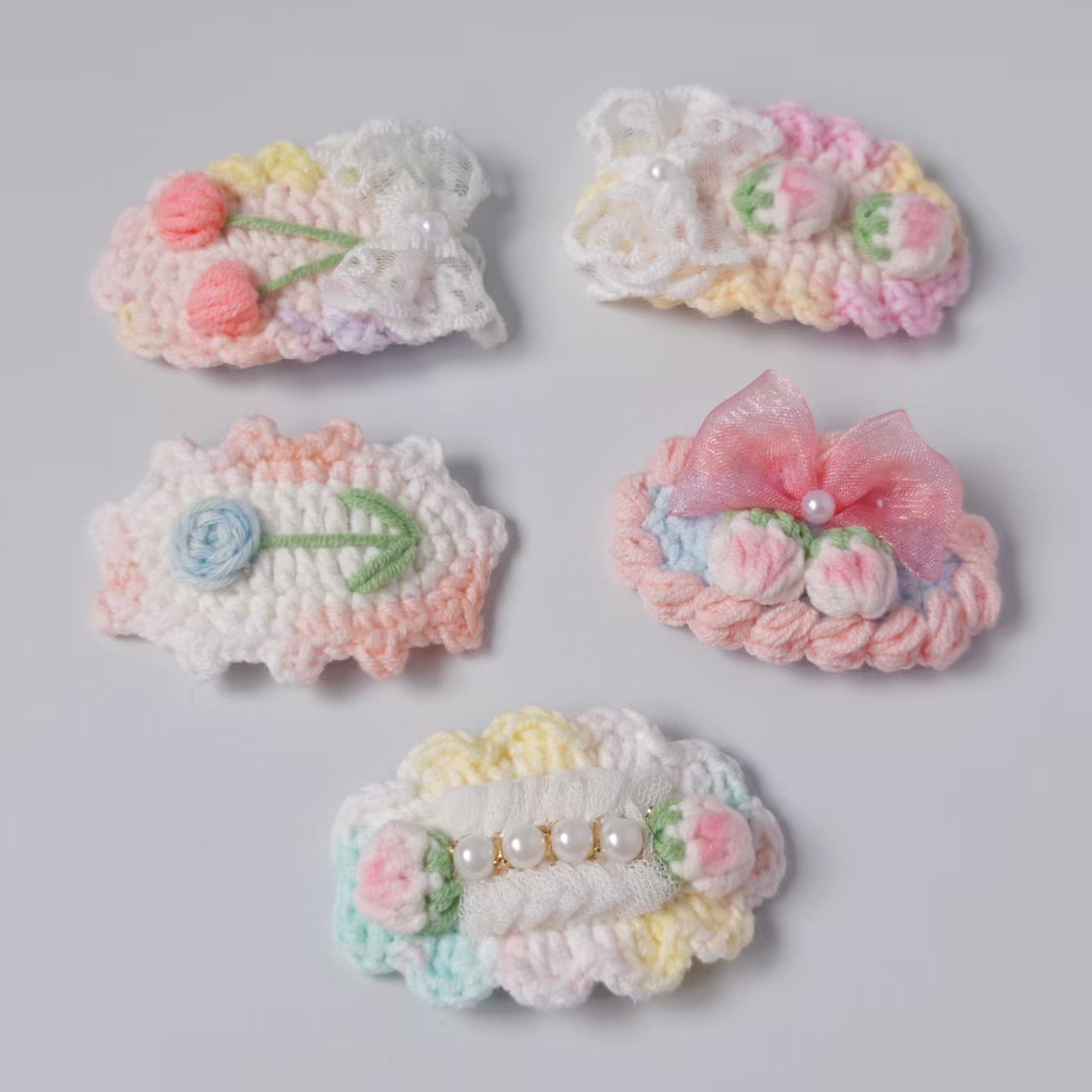 헤어 클립 세트 (5개입)