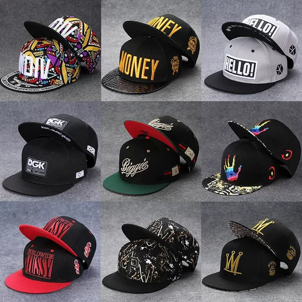 European and American Compton youth hip-hop flat-brimmed hat along the male tide hip-hop hat AliExpress explosion hat wholesale