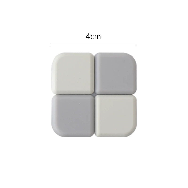 Silicone protection pillow for home use on wall, gradient, collision protection