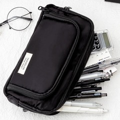 不怕髒？！耐髒開窗筆袋大容量男孩款女生初中小學生文具鉛筆盒