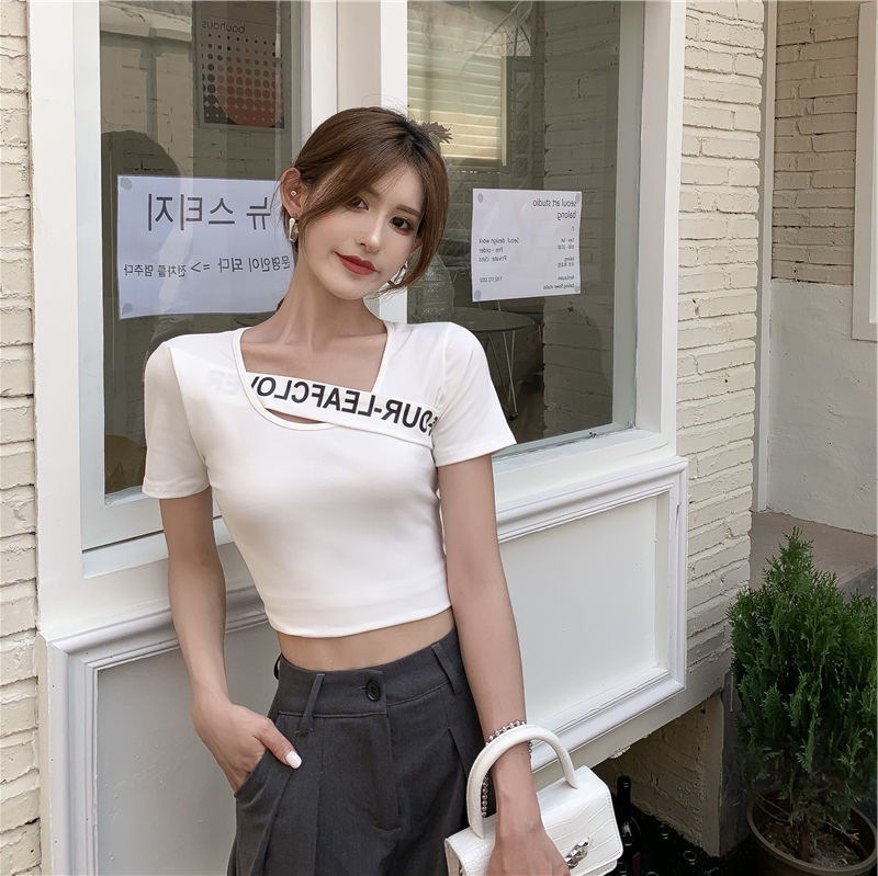 Camiseta manga corta sexy