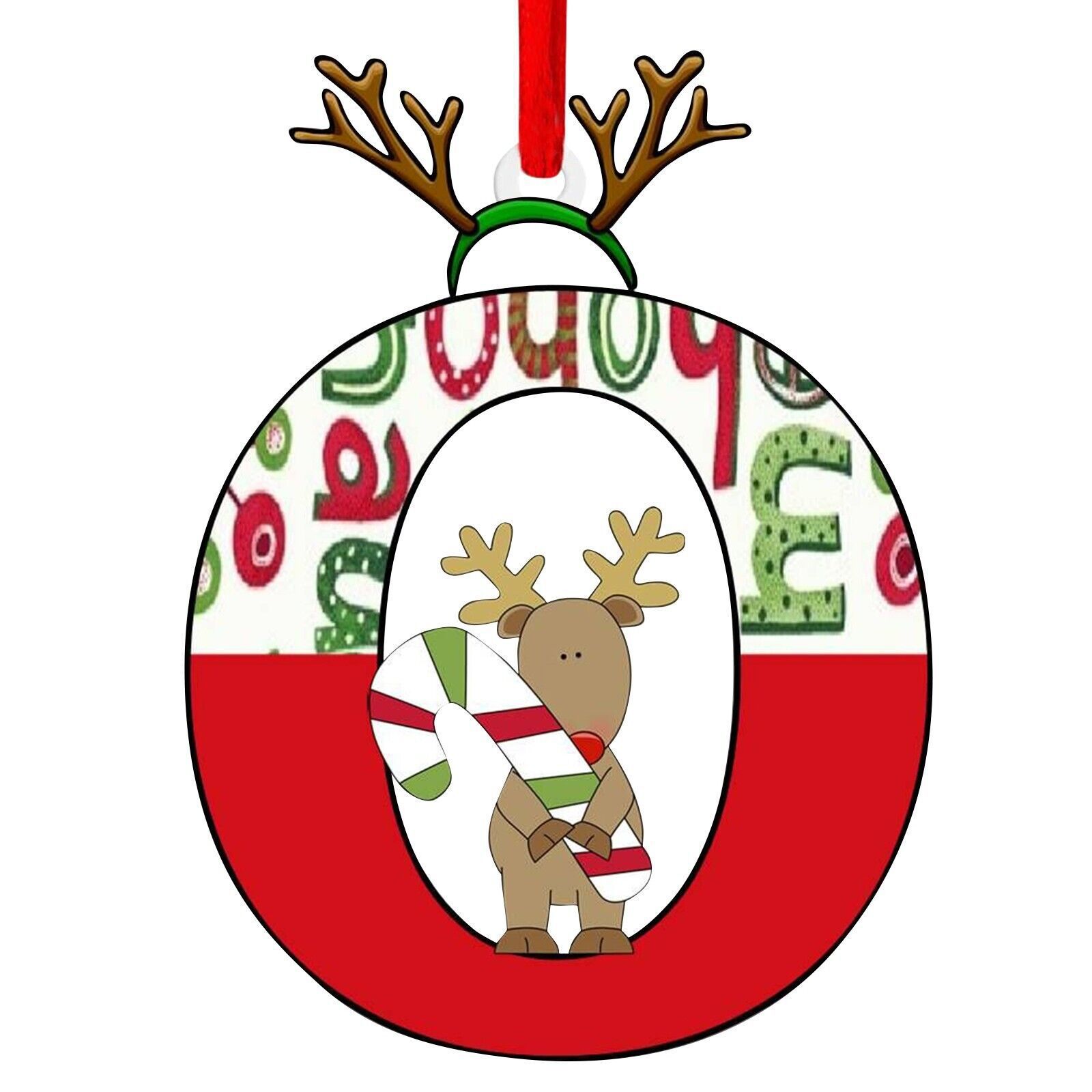 Nuevo alfabeto inglés creativo transfronterizo acrílico plano árbol de Navidad decorativo regalo de decoración de fiesta image 20