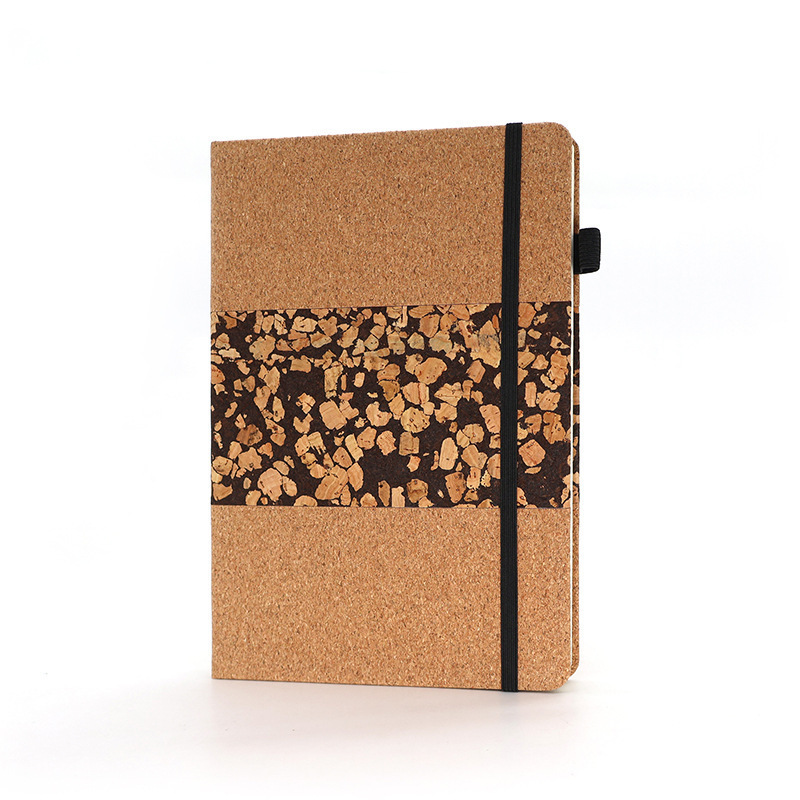 Cuaderno de notas biodegradable ecológico reciclable DZ grasa de café corcho cuaderno de notas regalo de negocio