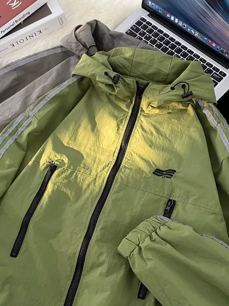 Men's summer sun protection clothing, UV protection jacket, outdoor fishing coat, trendy brand, fashionable summer thin jacket