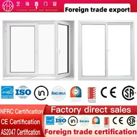 Двери и окна из ПВХ NFRC, пластиковые стальные конструкции, остеклённые окна