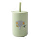 Children's Cartoon Water Cup Silicone Printing Learning Drinking Cup Baby Drop-resistant Drinking Water Training Cup Baby Silicone Water Cup