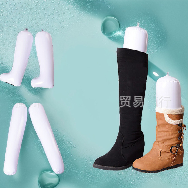 Transfronterizo inflable pie bota zapato titular conveniente de los hombres y las mujeres botas de cuero de alta expansor de zapatos de AliExpress Amazon deseo