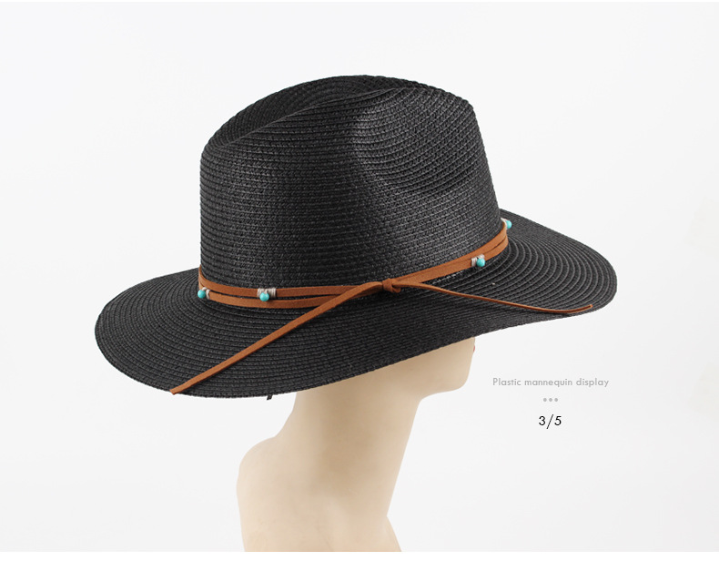 Femmes Décontractée Couleur Unie Chapeau De Soleil display picture 1