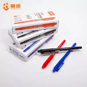 融绘 Двусторонняя ручка-крючок на масляной основе R101 для студентов-художников, которую можно использовать в качестве ручки для рисования маркерами, которые нелегко выцветать.