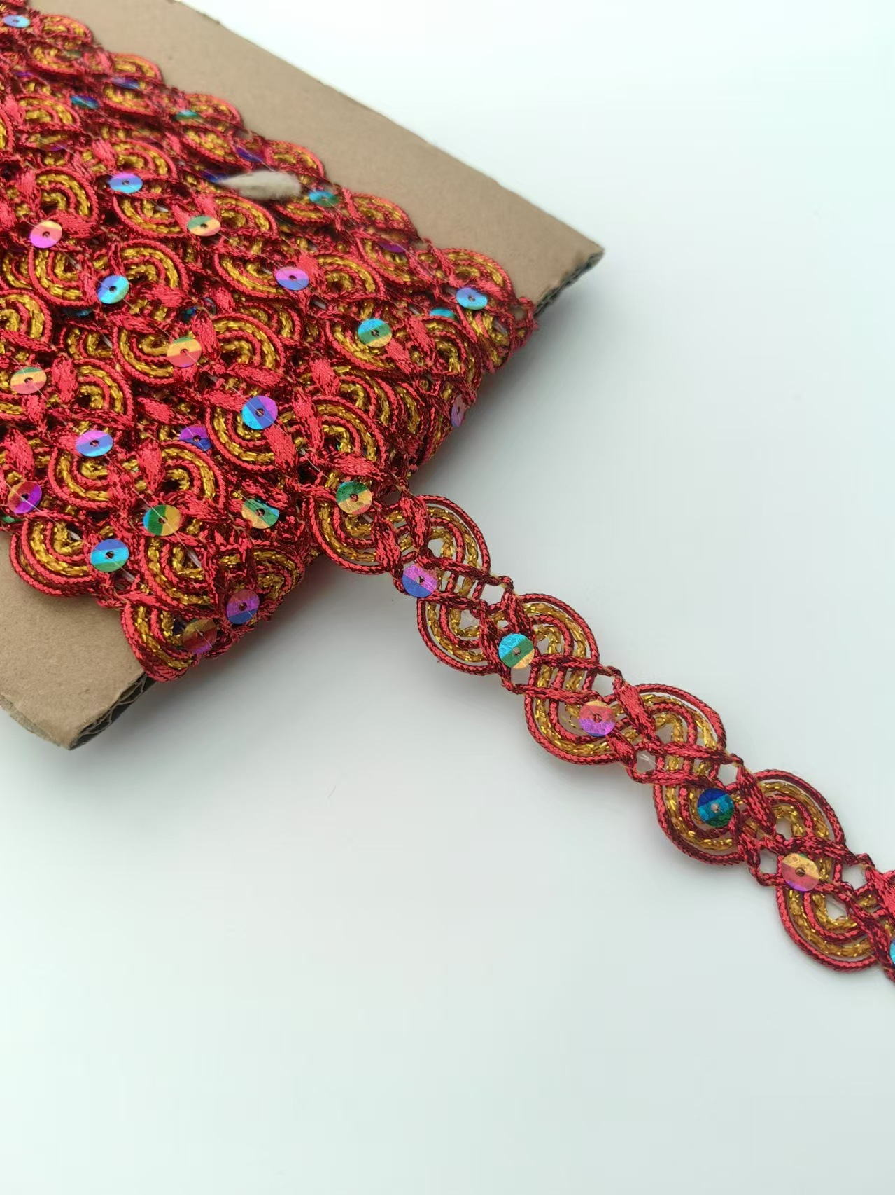 2,5 cm * rojo grande * 10 yardas (9 metros)