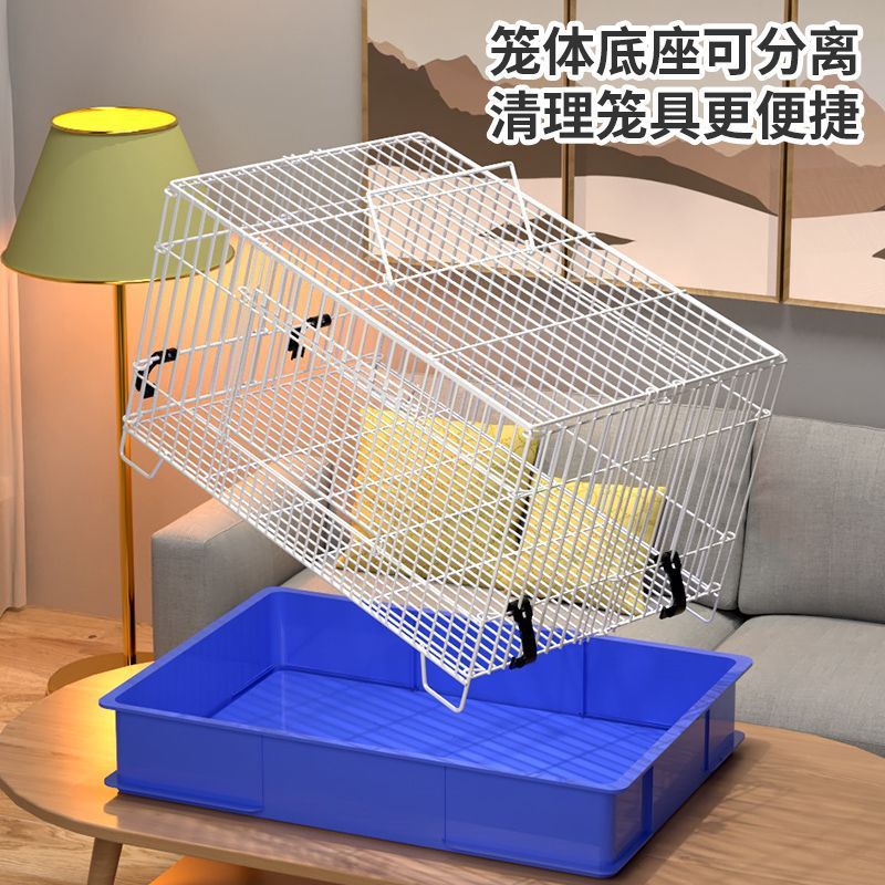 ウサギケージ 家庭用大型飛沫防止ウサギケージ モルモット モルモットウサギ飼育専用ケージ 厚くて強化されたウサギケージ|undefined