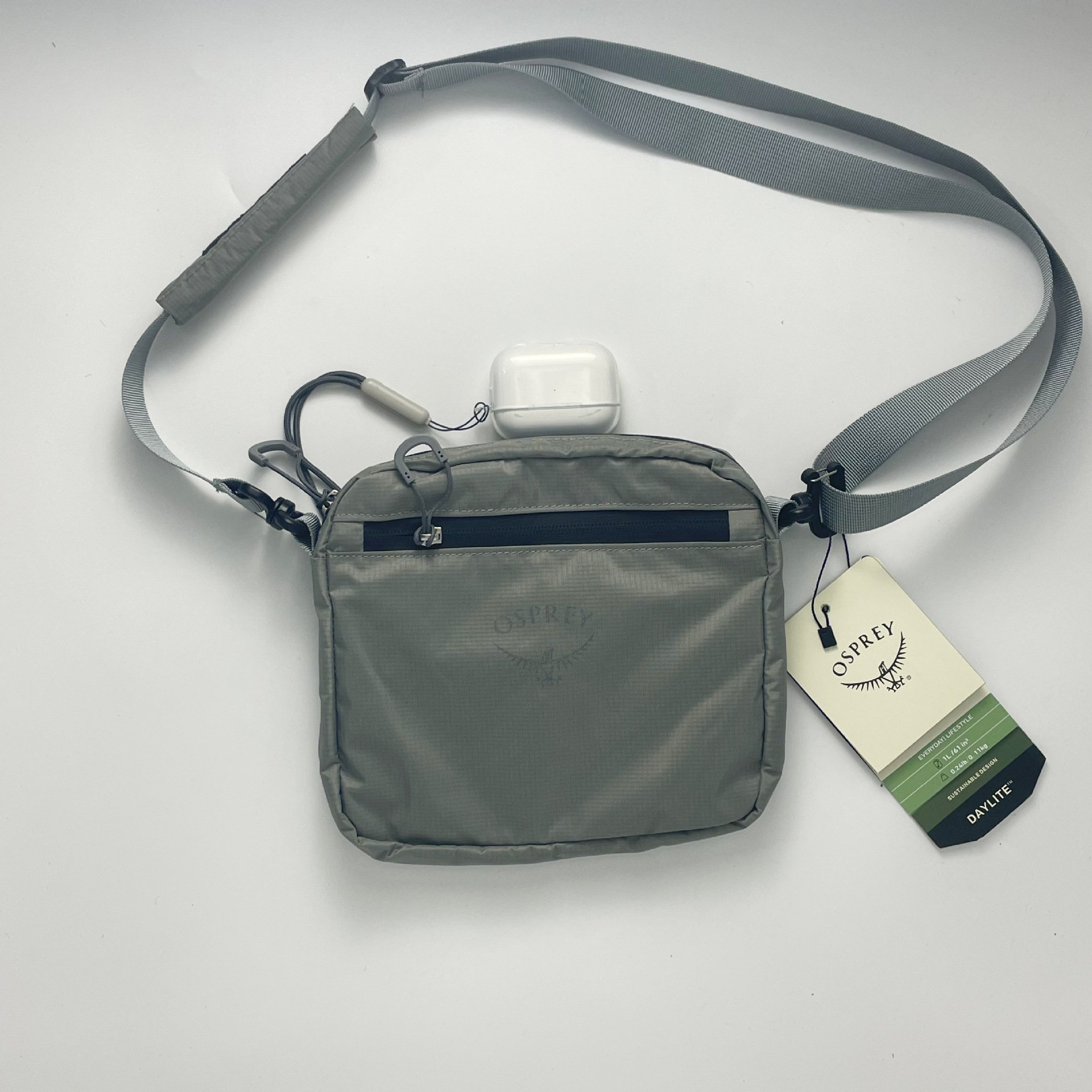 OSPREY 캐주얼 야외 경량 어깨 가방 크로스 바디 백 유니섹스 여행 올 매치 여행 간단한 올 매치