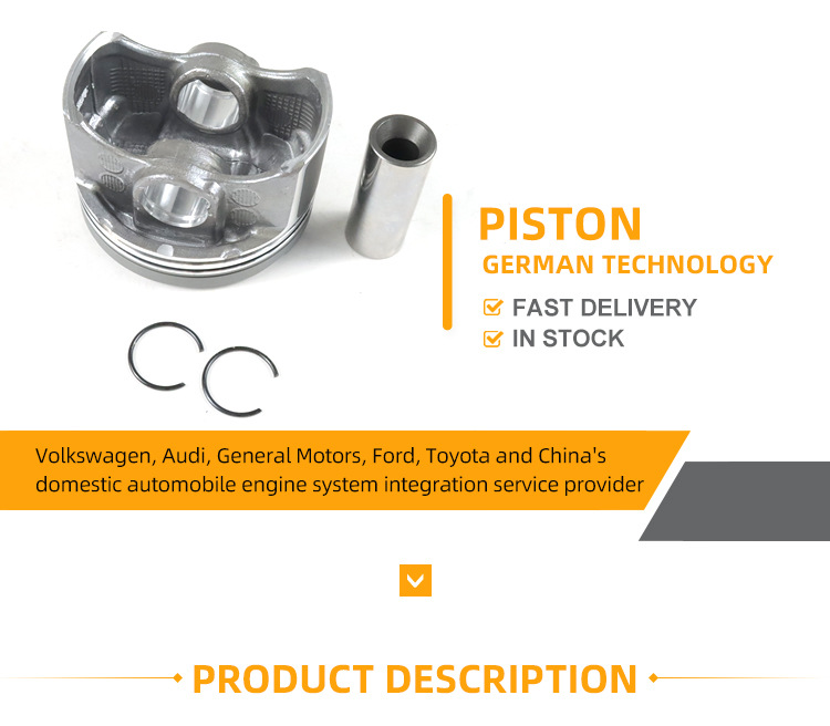 13101-37071 for Toyota Corolla 1.8L 2Zr Engine Piston Std