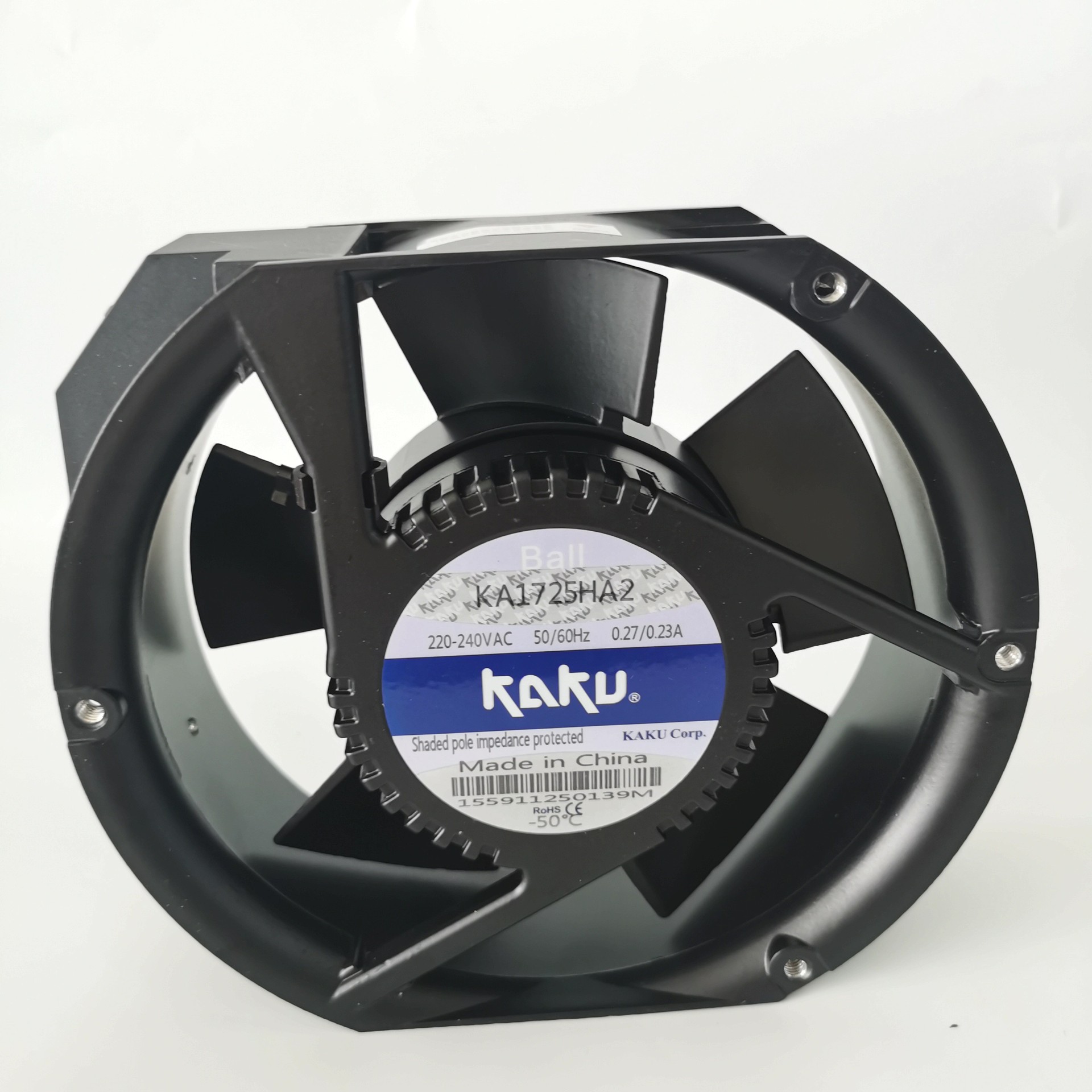 台湾kaku卡固  KA1725HA2  BALL滚珠轴承  散热风扇220V 1725风机