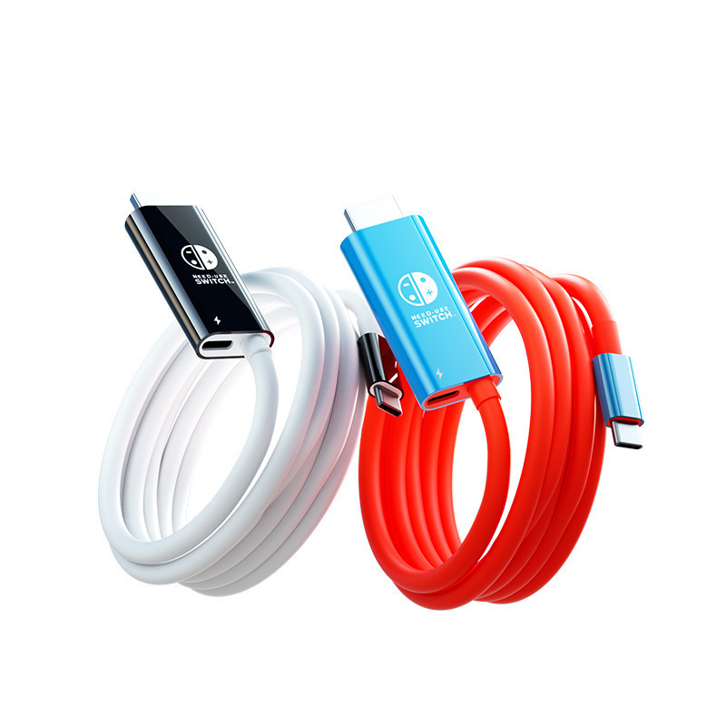 跨境Switch2任天堂type-c转接线同屏线4k60hz手机电脑高清投屏线|undefined