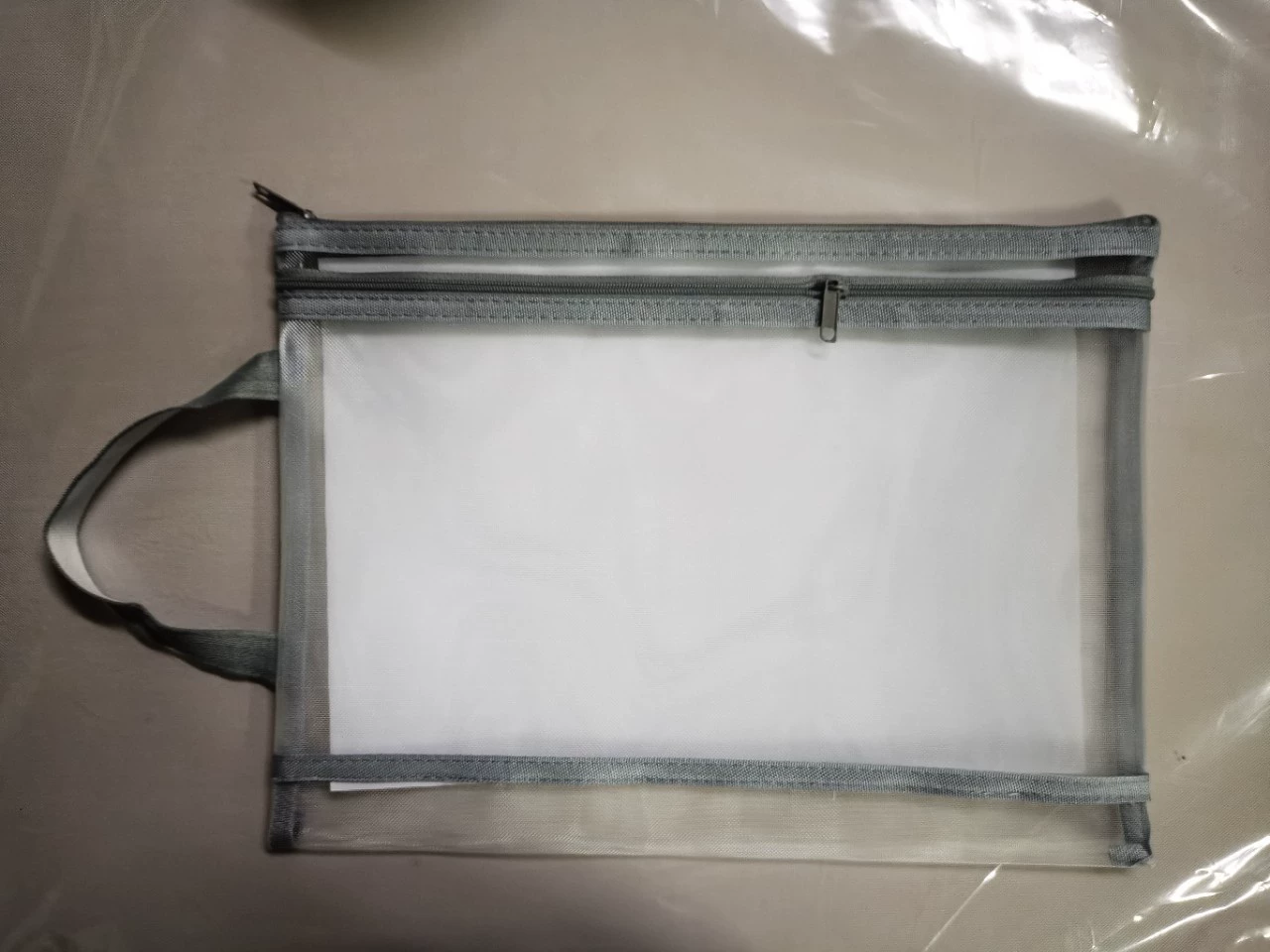 Сетчатая сумка для документов сумка для ручки экологически чистая дышащая студенческая сумка