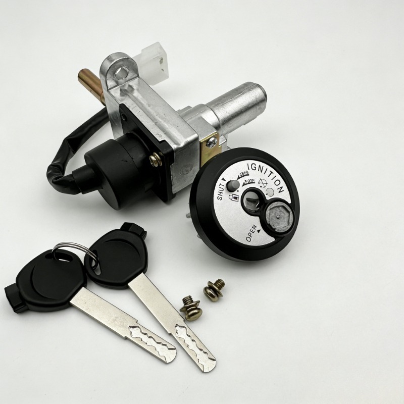 High-quality motorcycle ignition lock set, motorcycle ignition lock, motorcycle key lock, ignition switch