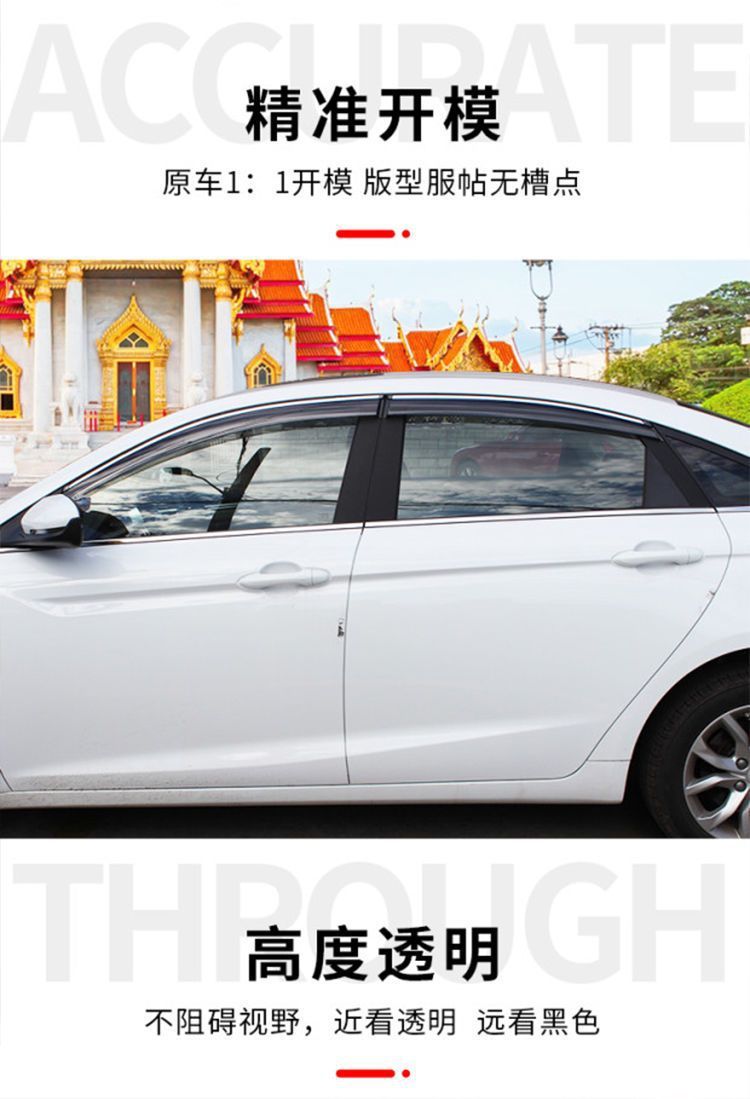 Suitable for Nissan 14Th Generation Sylphy Rain Shield 22 Models Dongfeng Nissan New Sylphy Classic Rain Shield Car Window Rain Eyebrow