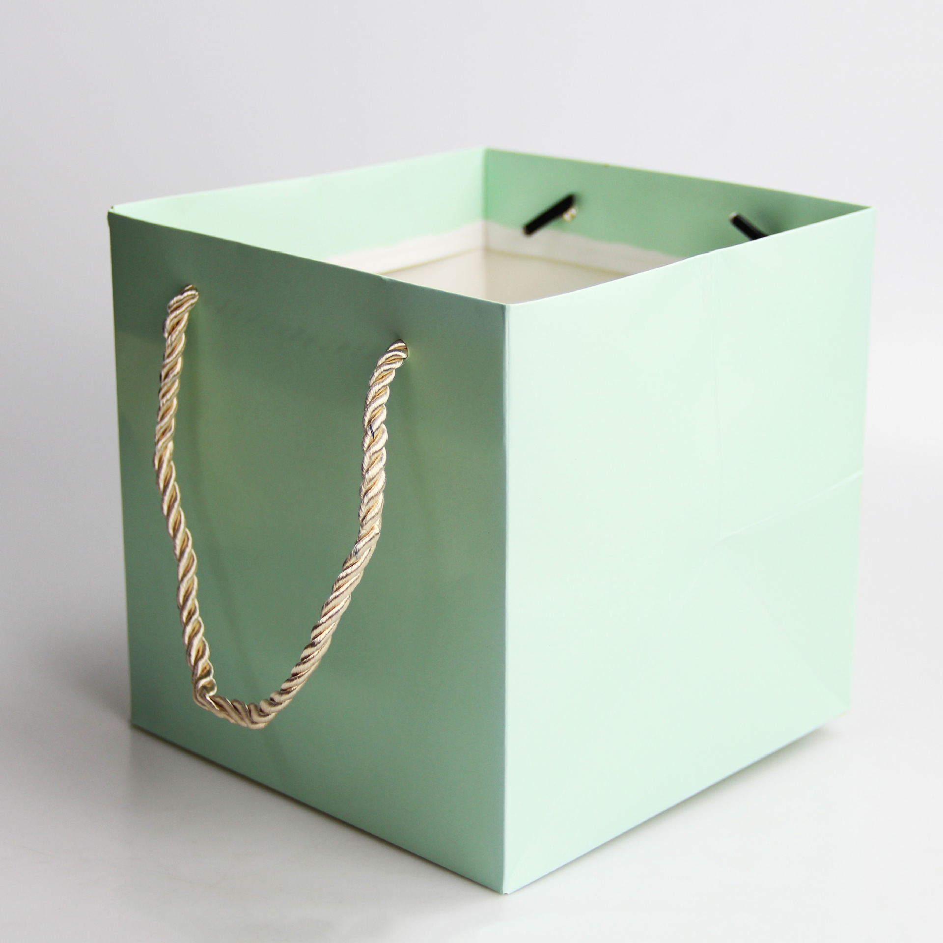 牛皮纸袋微景观包装袋宽底大号烘焙外卖手提袋礼品袋子批发礼袋