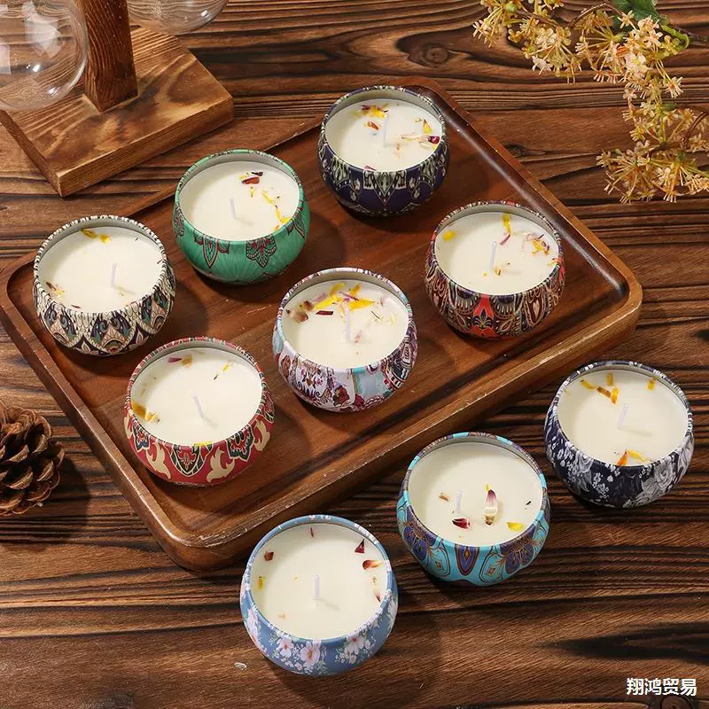 Ароматические свечи сушеные цветы в спальне душистые ароматы