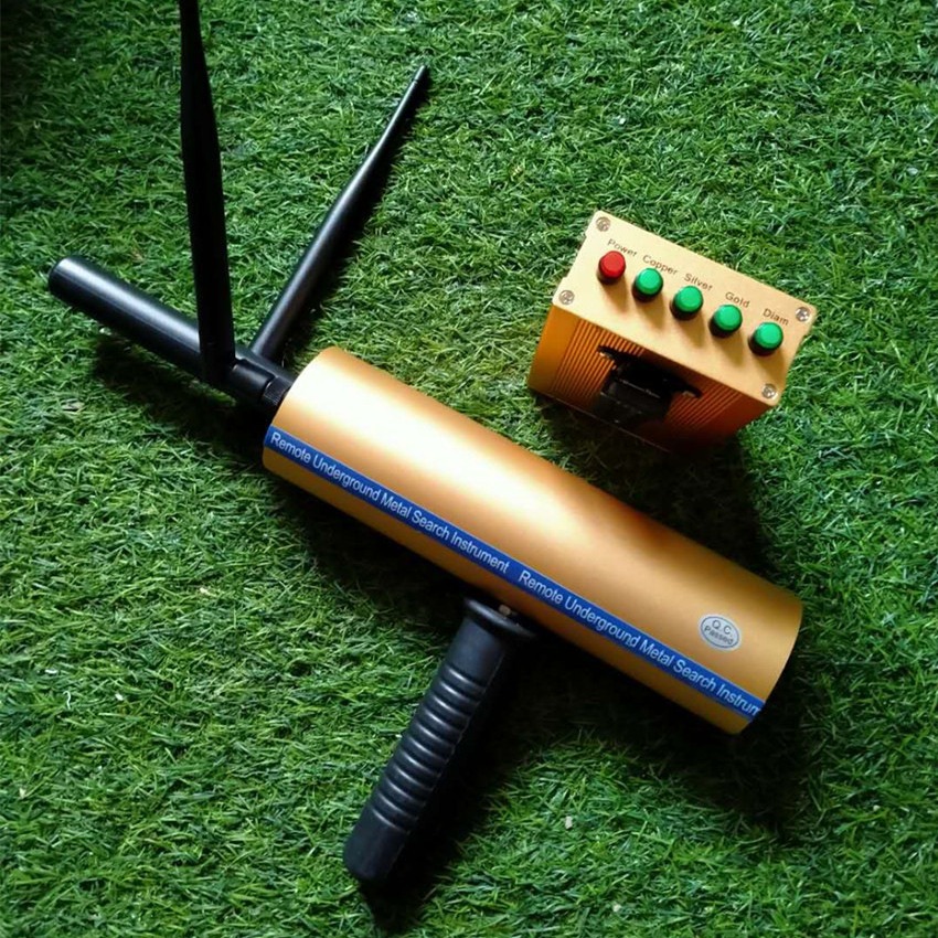 金色双天线德克萨神升级版金属探测器远程探宝仪器出口产品