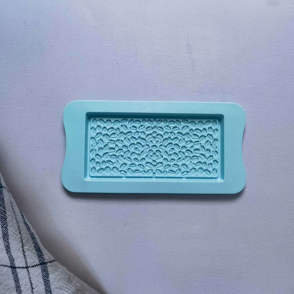 Granos de café chocolate 461 pastel molde de silicona gelatina torta molde de pan herramientas de horneado