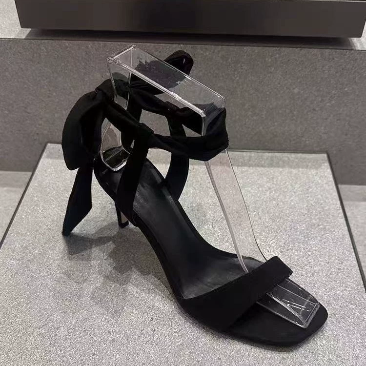 Summer belt with bow, sandals with a strap, 2025 years