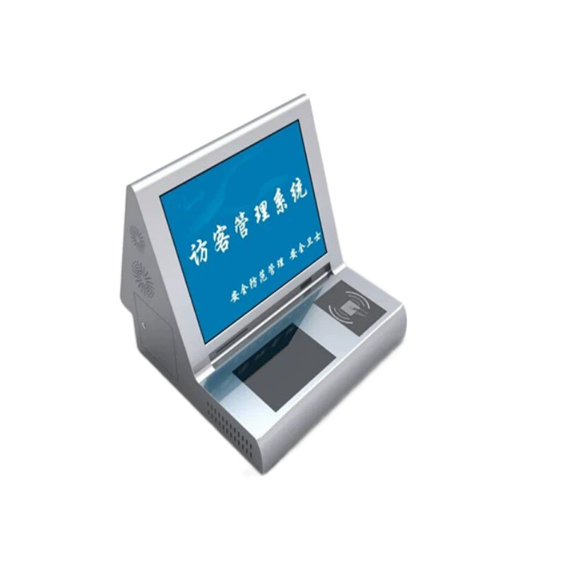 Интеллектуальная система посетителя для посещения пассажирского самолета набор машины удостоверения личности сканирования сертификата человека блок охраны регистрации посетителя