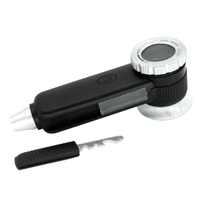 UV fənərlər Jade Identification Handheld Magnifying