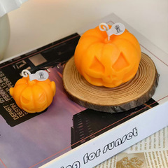 ハロウィーン香薫ろうそくの雰囲気感お土産女子プレゼント国境を越えた香りプレゼントカボチャ型ろうそくの置物