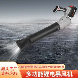 Factory Direct Supply Multifunctional Lithium Battery Blower Outdoor Dust Leaf Blower High Power Snow Removal Blower