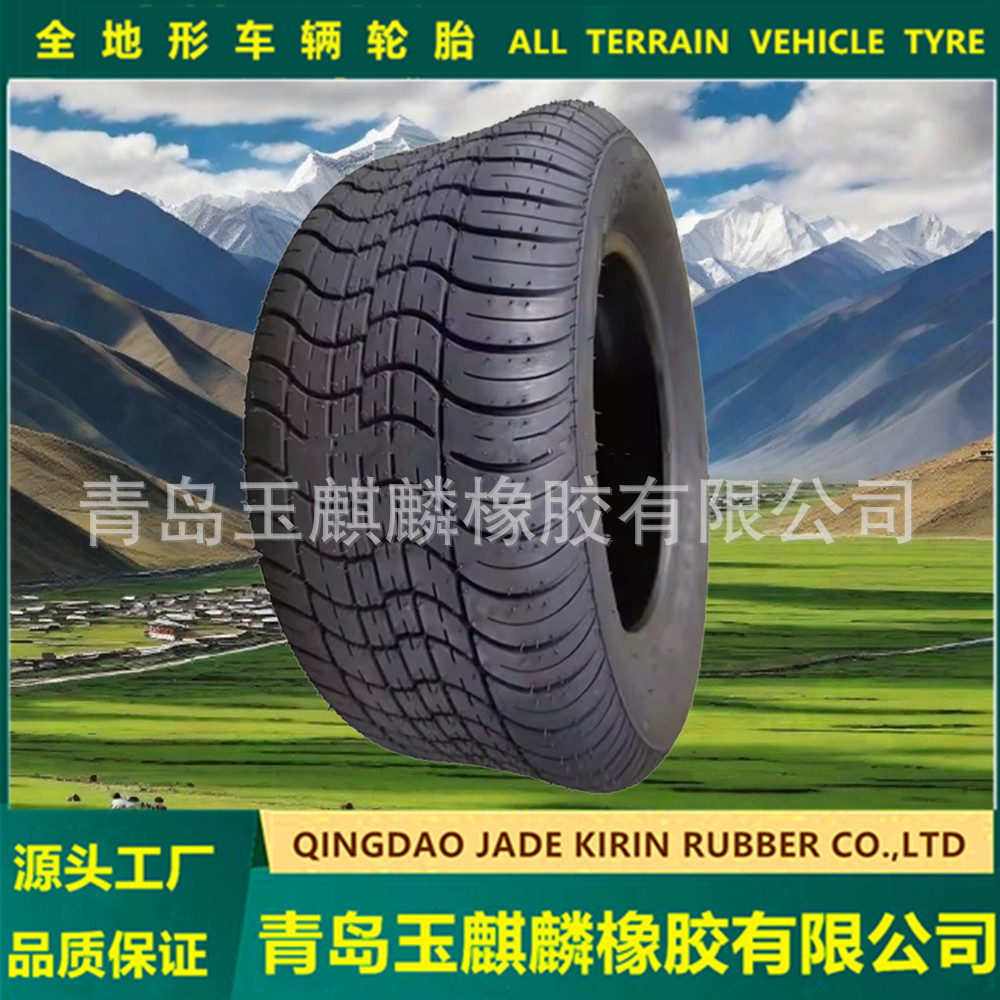 205/55-10新能源电动观光巡逻车高尔夫球车轮胎轮毂18X8.00-10