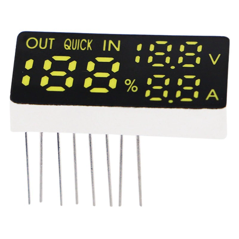 Прямые поставки с завода, специальная цифровая трубка для бритв, 4-разрядная 7-сегментная цифровая трубка, светодиодная цифровая трубка высокой яркости, трехцветный дисплей