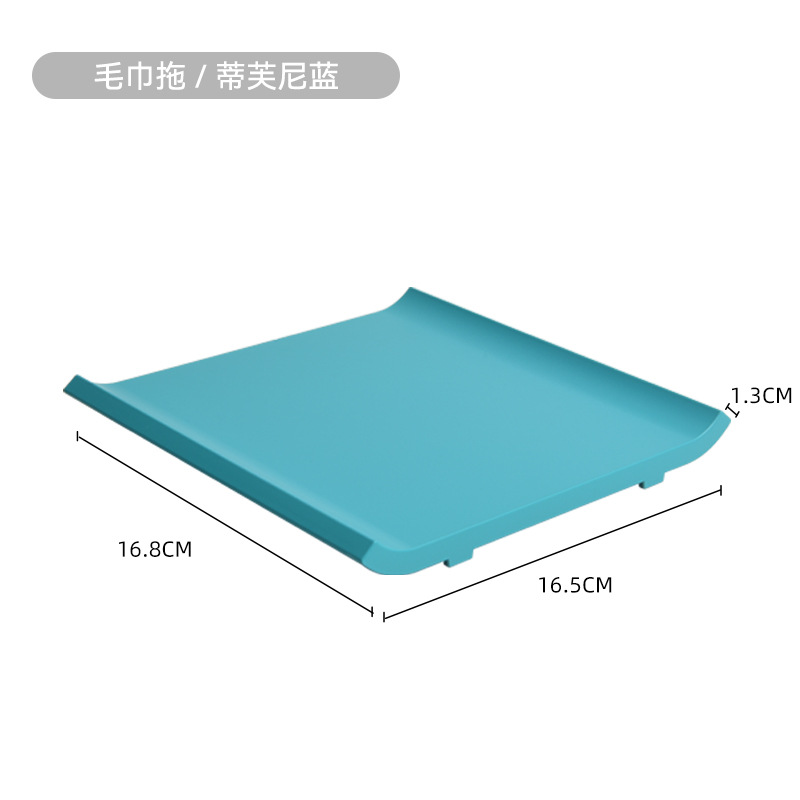 Hotel suministros al por mayor cepillo de dientes caja de almacenamiento artículos de tocador caja del cajón habitación de invitados hervidor bandeja caja de consumo fábrica en stock