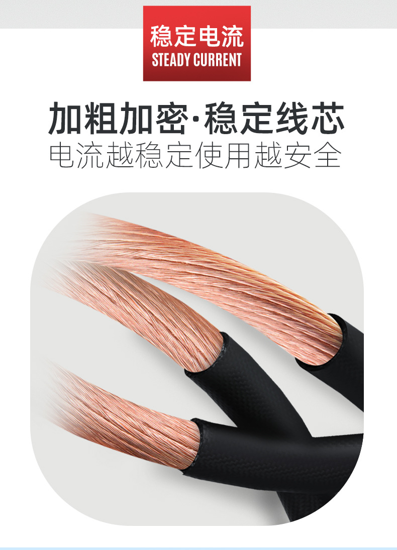Car Pure Copper Jumper Cables, Copper Emergency Rescue Battery Jumper Cables, High Temperature Resistant, Universal for Cars of All Sizes, Essential for Rescue