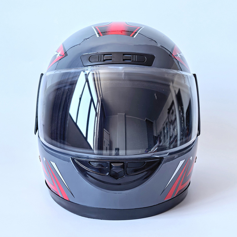 Motorcycle Helmet Electric Car Helmet Riding Safety Helmet Unisex Full Helmet 105