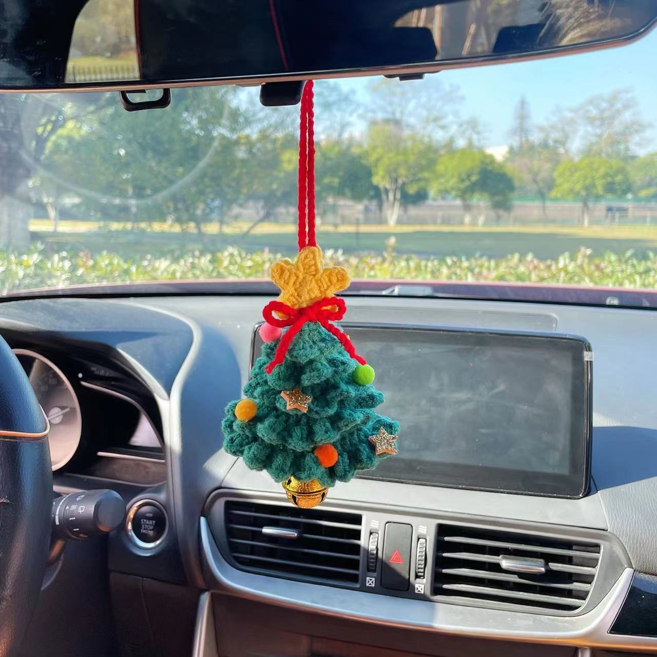 Car hanging: Yà mǎ Car Plant Hanging - christmas-tree-christmas-green