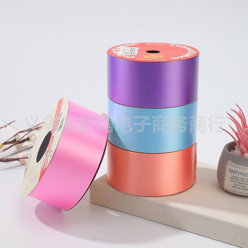 Varias especificaciones cinta decoración caja de regalo globo cinta caja de caramelo cinta embalaje ramo accesorios de Navidad diseño de la habitación de la boda