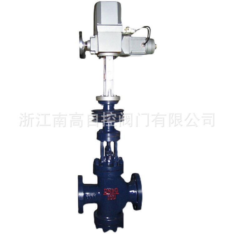 供应浙江南高阀门Y945H双座蒸汽电动减压阀、Y945H杠杆式电动减压