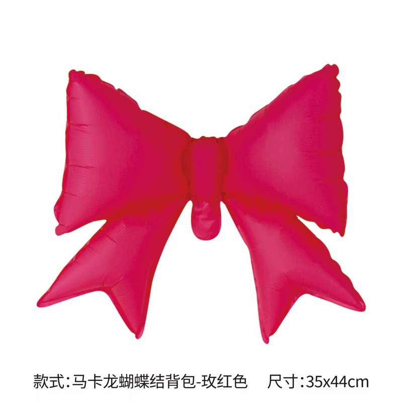 生日数字气球蝴蝶结装饰拍照道具奶油ins女孩儿童宝宝周岁仪式感|undefined