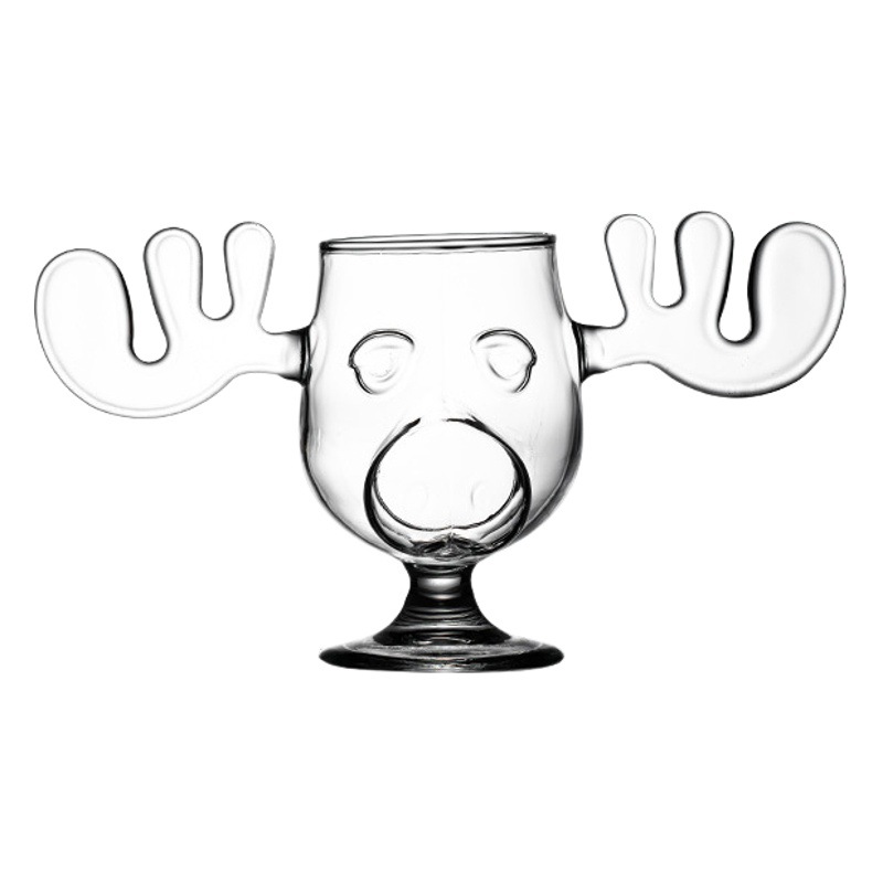 Copa de cóctel borosilicato Navidad sola caja ELK taza alta color valor bar red vino creativo
