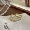 Spliced shell ring