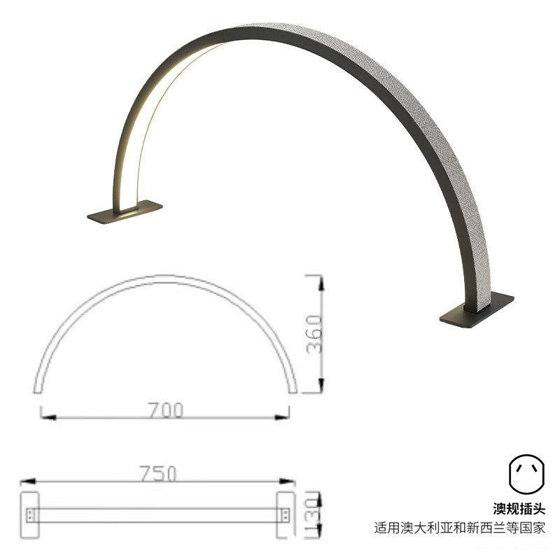 Nuevo medio mes de manicura lámpara LED protector de ojos manicura pestañas bordado lámpara de brillo de salón de belleza especial lámpara de horneado lámpara transfronteriza