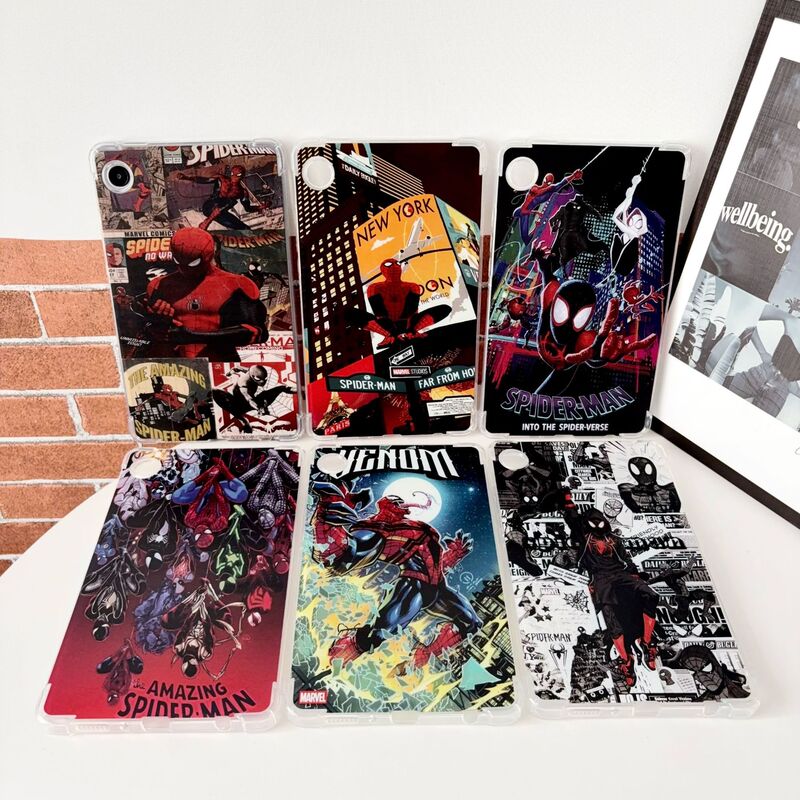 Suitable for Xiaomi tablet pad7 protective case, new Spider-Man se11 protective cover, Samsung Tab A9 four-corner anti-drop protection Suitable for Xiaomi tablet pad7 protective case, new Spider-Man se11 protective cover, Samsung Tab A9 four-corner anti-drop protection