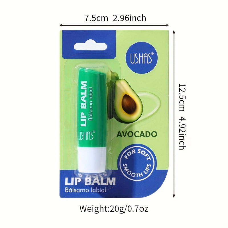 Bálsamo labial de venta caliente transfronterizo de USHAS Bálsamo labial en caja Hidratante e hidratante para reducir las líneas de los labios Mascarilla de labios explosiva image 7