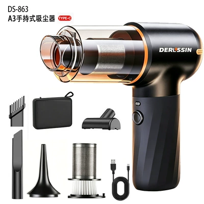 Tozsoranlar home use, with strong suction power, cordless, handheld - a3-handheld-vacuum-cleaner-storage-box-filter-2
