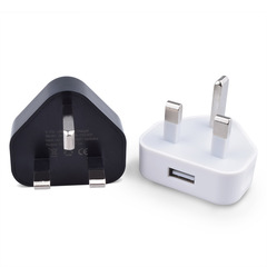 工場直売英規アダプター三角英規usb充電ヘッド5v1a携帯電話充電器充電ヘッド卸売り