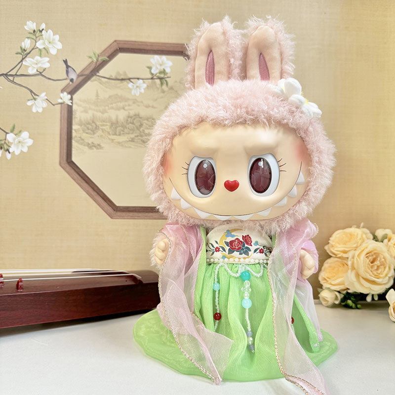 S 사이즈 녹색 튜브 탑 Hanfu