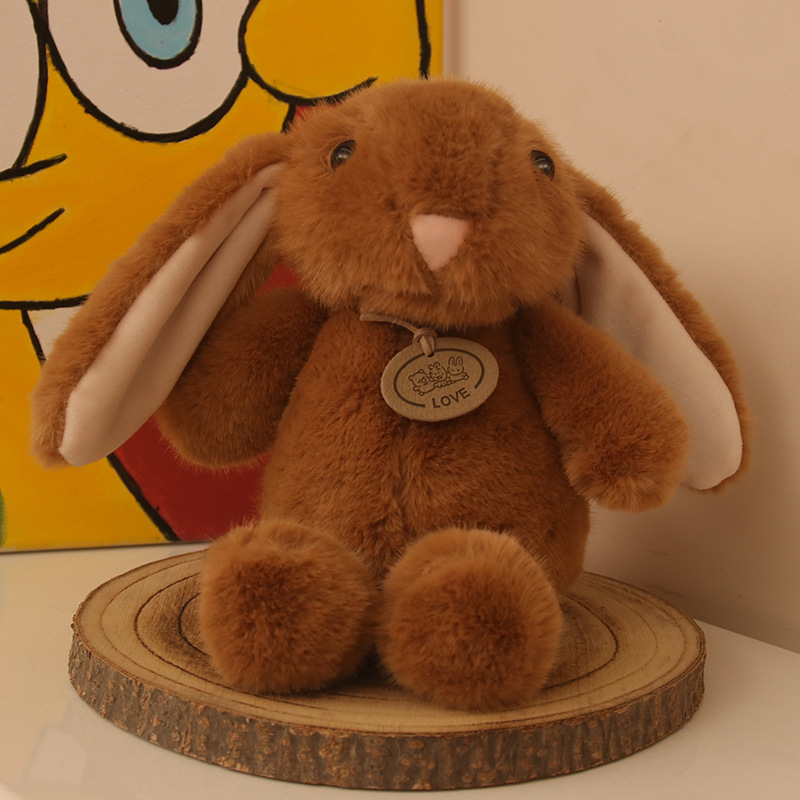 Linda muñeca de conejo linda y linda boutique de 8 pulgadas empuja la muñeca de lanzamiento de la boda, la fábrica de juguetes de peluche al por mayor